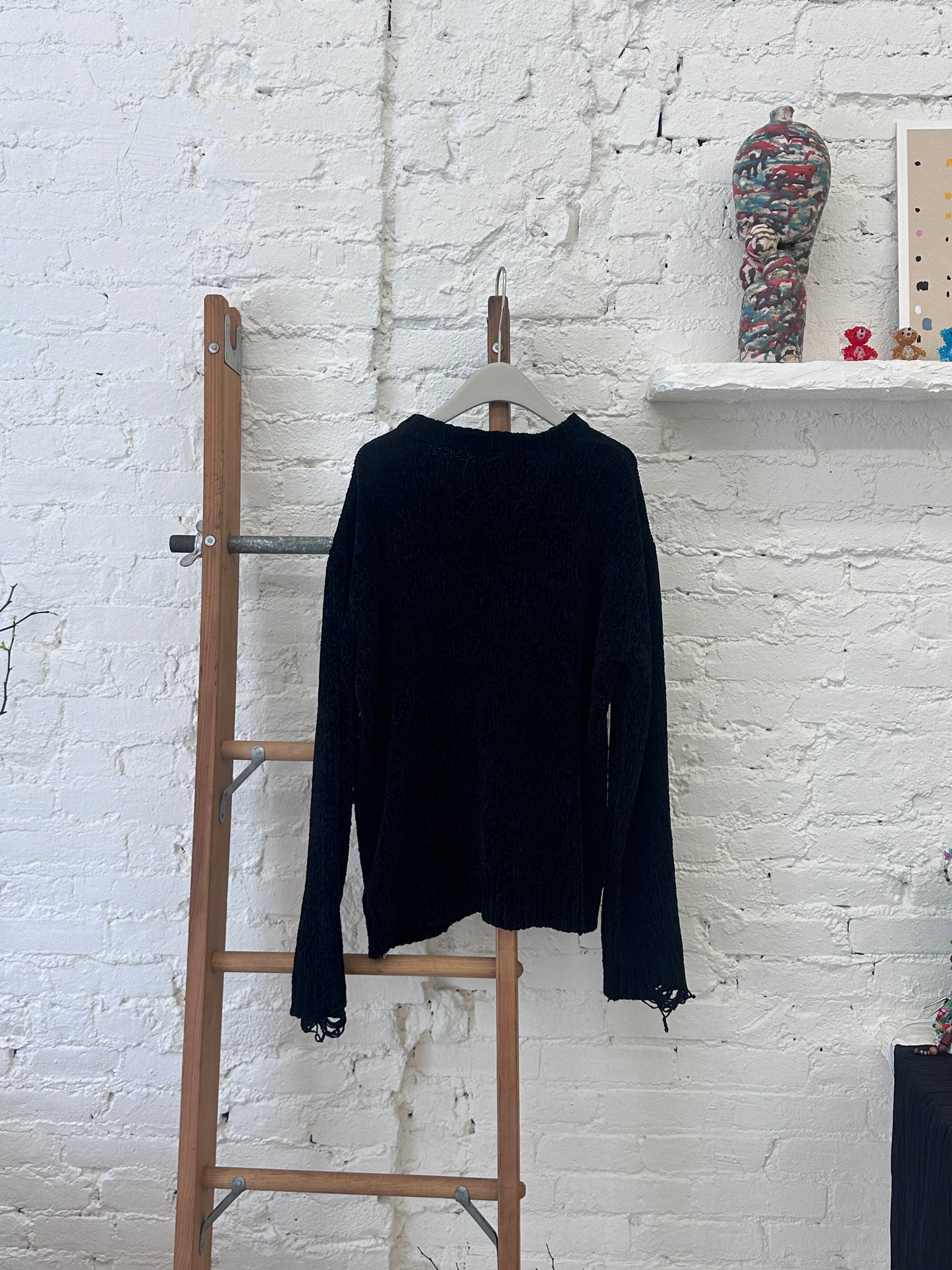 WAS-25652 Nutemperor Black sweater