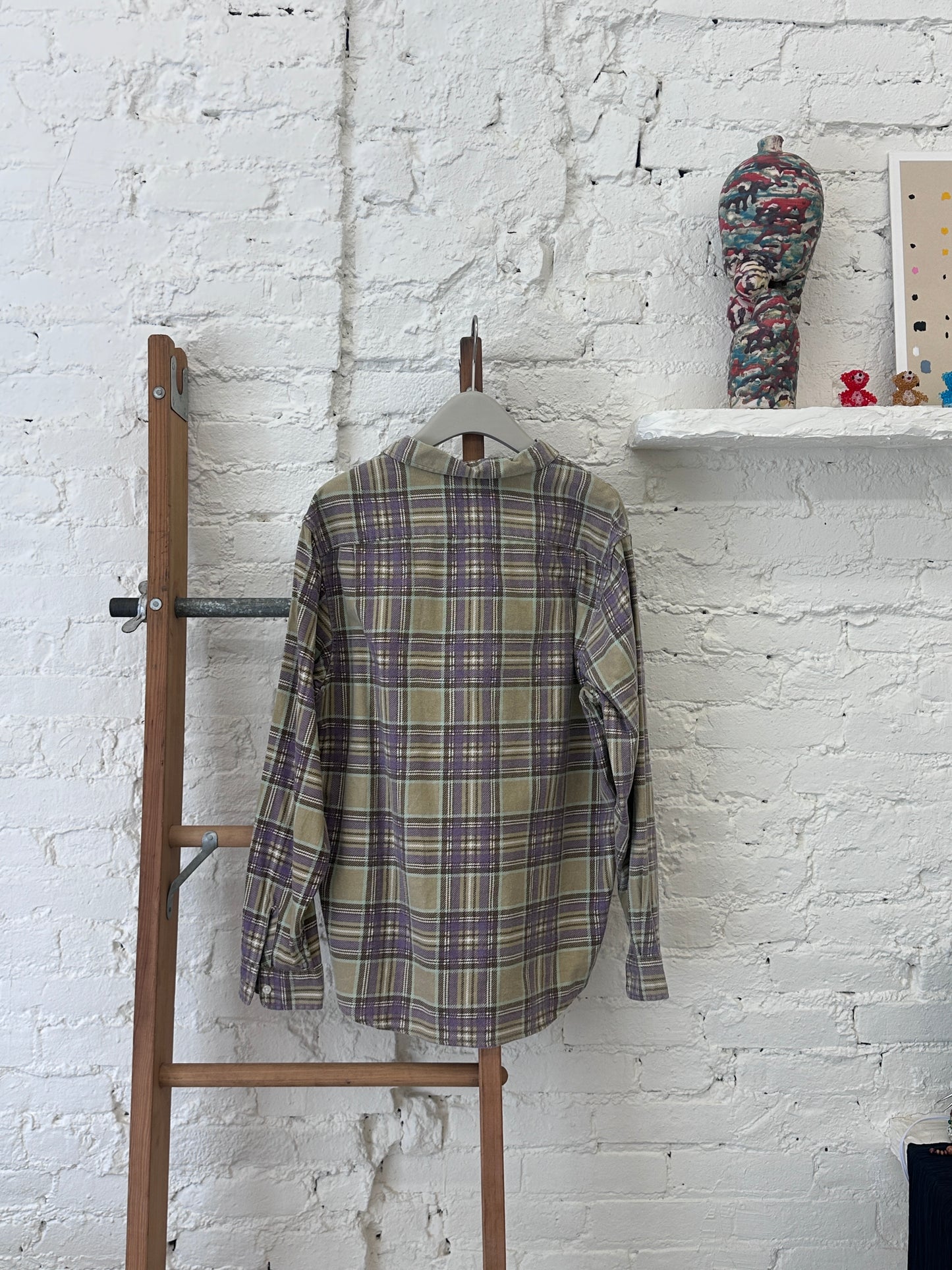 WAS-24WL314 Supreme Printed Plaid Shirt