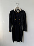 Chanel Boutique Black Mid Coat Dress