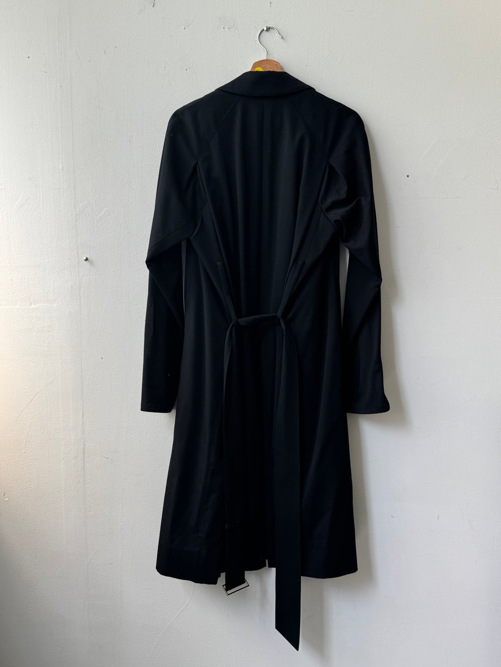 Ryuhei Oomaru Black Trench Coat